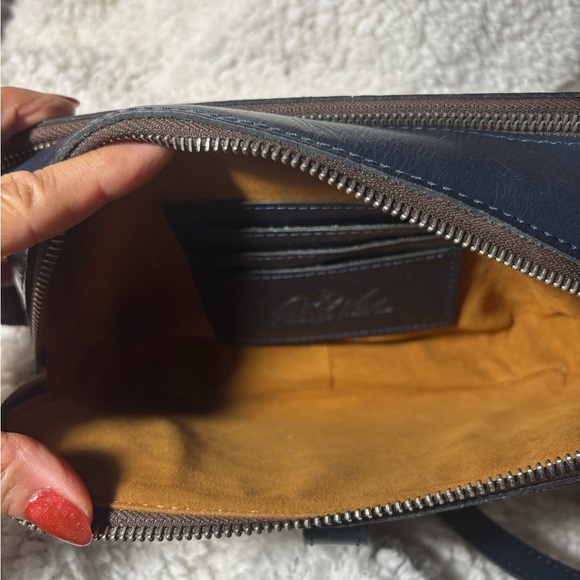 Elegant Navy Blue Patricia Nash Small Women's Crossbody Bag - Picture 9 of 13